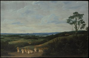 English A Brazilian Landscape — Frans Jansz Post