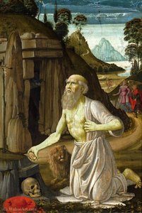 The penitent St. Jerome.