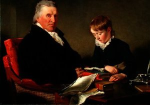 Francis Noel Clarke Mundy And His Grandson — Ramsay Richard Reinagle, British Romanticism