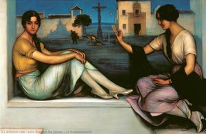 The Fortune-telling — Córdoba Julio Romero De Torres