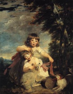 The Brummell Children — Sir Joshua Reynolds