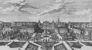 Lednice Castle In The 18th Century — Johann Adam Delsenbach, Baroque