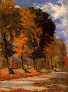 Alley With Trees — Ignacio Díaz Olano