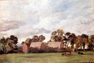A Suffolk Landscape — John Constable