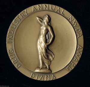 Drug Industry Annual Nwda Award (diana Award) (design For Obverse) — Joseph Emile Renier