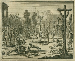 Persecution By Emperors Diocletian And Maximus, Ad 301 — Jan Luyken