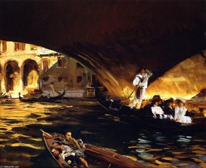 The Rialto (also Known As Grand Canal) — John Singer Sargent