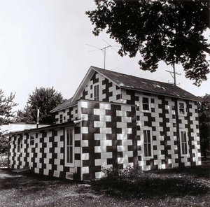 House, Douglas County, From The Kansas Documentary Survey Project — Larry W Schwarm