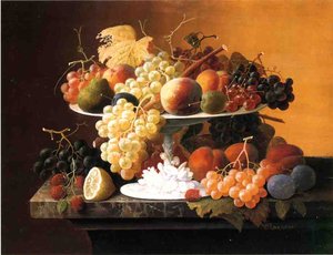 Still Life With Fruit (15) — Severin Roesen