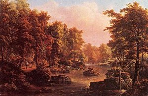 Landscape, (painting) — Robert Seldon Duncanson