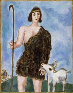 Joseph, A Shepherd — Marc Chagall