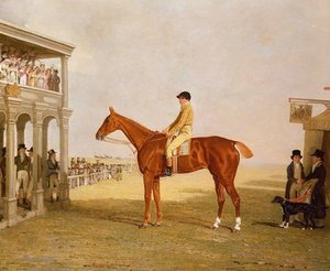 Lt. General Thomas Grovesnor's Chestnut Filly — Benjamin Marshall