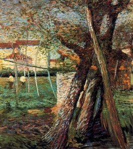Countryside With Trees — Umberto Boccioni