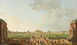 View Of The Projected Foro Bonaparte — Alessandro Sanquirico
