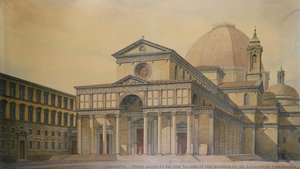 Three Projects For The Facade Of The Basilica Os St. Lorenzo In Florence — Edoardo Odoardo Stefano Collamarini
