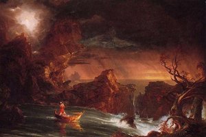 The Voyage Of Life, Manhood I — Thomas Cole