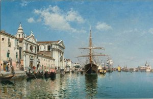 The Church Gesuati from the Giudecca Canal, Venice