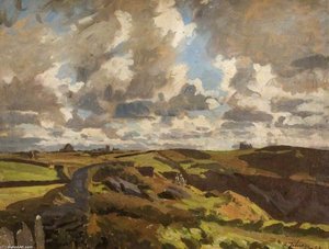 Before The Storm, Tintagel, Cornwall — Algernon Talmage