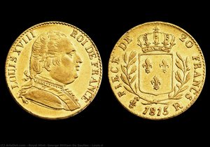 Louis D — Royal Mint, George William De Saulles
