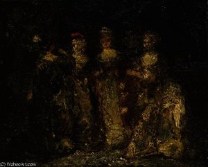 Scène Galante — Adolphe Joseph Thomas Monticelli