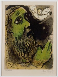 Job Praying — Marc Chagall