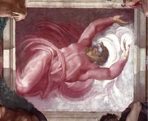 Separation Of Light From Darkness — Michelangelo Buonarroti, High Renaissance