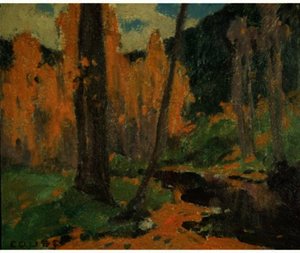 Up Taos Canyon — Eanger Irving Couse