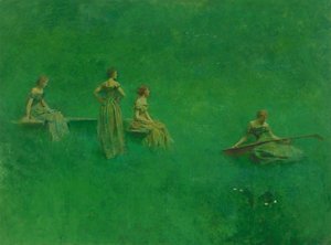 Thelute — Thomas Wilmer Dewing
