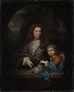 Jan Van De Poll (1668-1745) And His Son Harmen Hendrick (1697-1772)., Arnold Boonen, 1700 - 1729 — Arnold Boonen