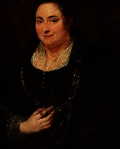 Portrait Of An Unknown Genoese Lady — Sir Anthony Van Dyck