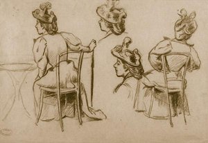 Study Of Figures — Federico Zandomeneghi