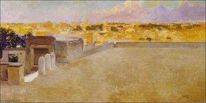 Vista De Roma Desde La Terraza De La Academia — Manuel Benedito Vives