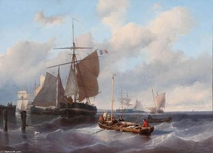 Marine Met Vissersschepen — Louis Meijer