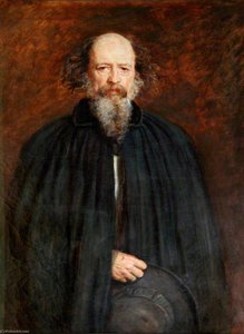 Alfred Tennyson (1809–1892), 1st Baron Tennyson, Frs — Sir John Everett Millais