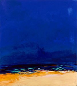 Blaue Brandung — Rainer Fetting, Neo-expressionism