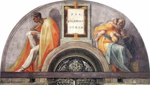 Asa - Jehoshaphat - Joram — Michelangelo Buonarroti