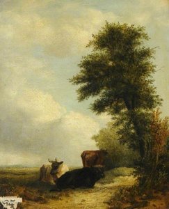Landscape With Cattle — John James Wilson Ii