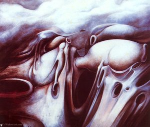 Hr Giger Landscape - (004) — H.r. Giger