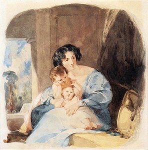 Mother With Her Children — Thomas Sully