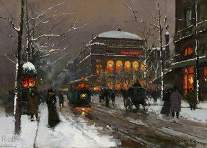 Chatelet In Winter — Edouard Cortès