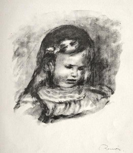 Claude Renoir (sketch) — Pierre-auguste Renoir