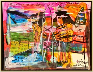 Raking Sand Rand — David Michael Hinnebusch, Neo Expressionism