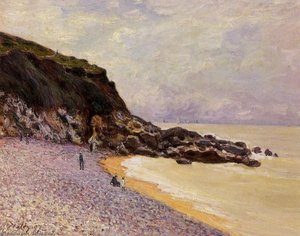 Lady S Cove Before The Storm (hastings) — Alfred Sisley