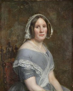 Portrait De Madame Serieux, Nee Wasset — Rude (fremiet) Sophie, Neoclassicism