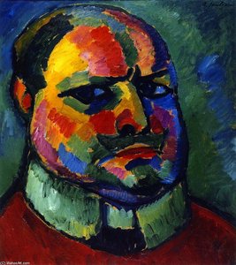 Self-portrait — Alexej Von Jawlensky