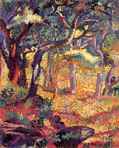 Study For 'the Clearing'' — Henri Edmond Cross, Impressionism