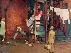 Untitled (3929) — Norman Rockwell