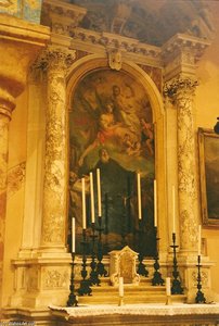 Saint Antoine Abbé Résistant À La Tentation — Francesco Zugno