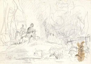 A Hunting Scene — John Frederick Lewis