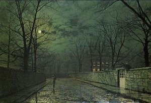 Moonlight After Rain — John Atkinson Grimshaw
